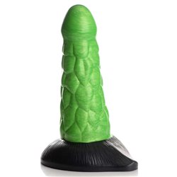 Creature Cocks Radioactive Reptile Thick Scaly Silicone Dildo  - Little Desires Australia