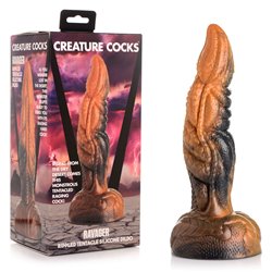 Creature Cocks Ravager Rippled Tentacle Silicone Dildo  - Little Desires Australia