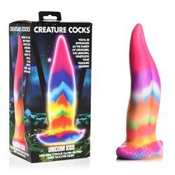 Creature Cocks Unicorn Kiss Silicone Dildo  - Little Desires Australia