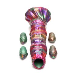 Creature Cocks Larva Silicone Dildo  - Little Desires Australia