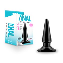 Anal Adventures Easy Plug - Black 