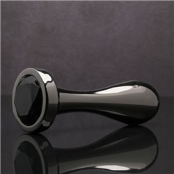 Gender X BLACK PEARL Metal Plug - Gunmetal